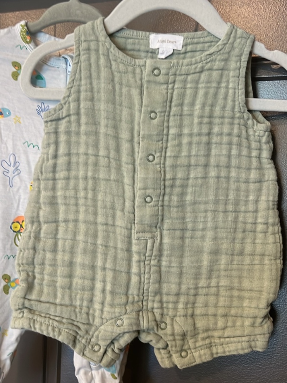 0-3 month, angel dear, romper